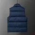 Prada Stand‑Collar Puffer Gilet Men Warm Sleeveless Vest Outerwear, Black, Light Gray, Navy Blue #A68167