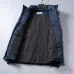 Prada Stand‑Collar Puffer Gilet Men Warm Sleeveless Vest Outerwear, Black, Light Gray, Navy Blue #A68167