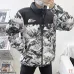 The North Face 4th Gen Snow Mountain Print Stand Collar Puffer Cotton Jacket Unisex #A68986