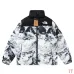 The North Face 4th Gen Snow Mountain Print Stand Collar Puffer Cotton Jacket Unisex #A68986