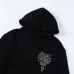 AMIRI Black Hoodie Rhinestone Gothic Logo Print Pullover #A68800