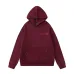 AMIRI Pullover Hoodie Embroidered Logo Off White Burgundy #A68799