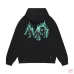 Amiri Bright Crystal Letter Graphic Pullover Hoodie Multi-color Options #A69073