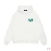 Amiri Bright Crystal Letter Graphic Pullover Hoodie Multi-color Options #A69073