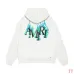 Amiri Bright Crystal Letter Graphic Pullover Hoodie Multi-color Options #A69073