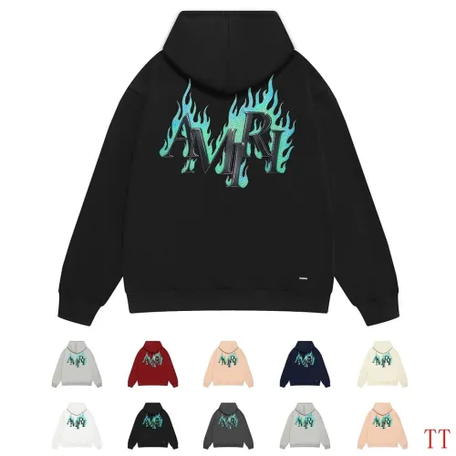 Amiri Bright Crystal Letter Graphic Pullover Hoodie Multi-color Options #A69073
