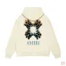 Amiri Burning Letter Badge Graphic Pullover Hoodie Multi-color Options #A69068