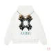 Amiri Burning Letter Badge Graphic Pullover Hoodie Multi-color Options #A69068