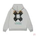Amiri Burning Letter Badge Graphic Pullover Hoodie Multi-color Options #A69068