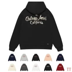 Amiri Chateau California Graphic Pullover Hoodie Multi-color Options #A69081