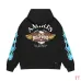 Amiri Eagle Wing Flame Sleeve Graphic Pullover Hoodie Multi-color Options #A69063