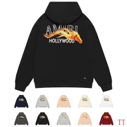 Amiri Galloping Horse Graphic Pullover Hoodie Multi-color Options #A69074