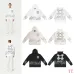 Amiri Gradient Cross Flame Graphic Pullover Hoodie #A67691