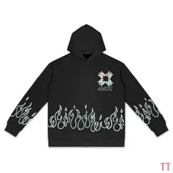 Amiri Gradient Cross Flame Graphic Pullover Hoodie #A67691