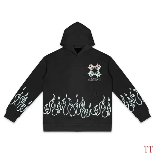 Amiri Gradient Cross Flame Graphic Pullover Hoodie #A67691
