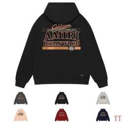 Amiri Hollywood Badge Graphic Pullover Hoodie Multi-color Options #A69079