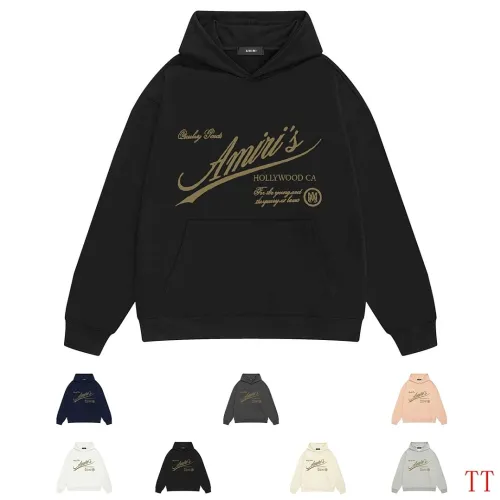 Amiri Hollywood Script Logo Pullover Hoodie Multi-color Options #A69078