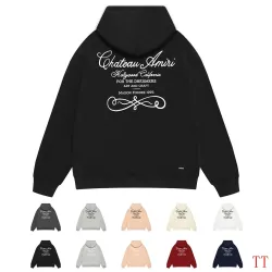 Amiri Multi-color Options Art Script Graphic Pullover Hoodie #A69060