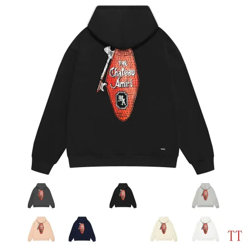 Amiri Multi-color Options Keyhole Graphic Print Pullover Hoodie #A69062