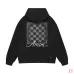 Amiri Rug Checkerboard Graphic Pullover Hoodie Multi-color Options #A69080