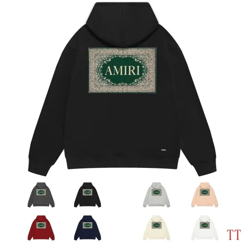 Amiri Totem Badge Square Logo Pullover Hoodie Multi-color Options #A69065