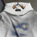 Balenciaga Eiffel Tower Vintage Washed Distressed Hoodie Multi‑Tone #A68209