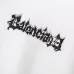 Balenciaga Graphic Print Full‑Zip Hoodie, White #A68228