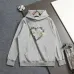 Balenciaga Heart Tape Logo Vintage Washed Distressed Hoodie White,Gray,Black #A68211