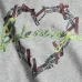 Balenciaga Heart Tape Logo Vintage Washed Distressed Hoodie White,Gray,Black #A68211