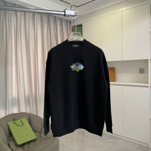 Balenciaga Hoodies for Men Beige/Black #B54576