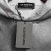 Balenciaga Metallic Tape Logo Vintage Washed Distressed Hoodie Multi‑Tone #A68212