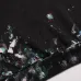 Balenciaga Paint‑Splash Graffiti Printed Pullover Distressed Hoodie Sweatshirt, Black #A67841