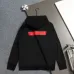 Balenciaga Red Tape Logo Vintage Washed Distressed Hoodie White,Gray,Black #A68214