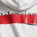 Balenciaga Red Tape Logo Vintage Washed Distressed Hoodie White,Gray,Black #A68214