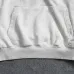 Balenciaga Silver Tape Sticker Vintage Washed Distressed Hoodie Multi‑Tone #A68215