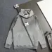 Balenciaga Silver Tape Sticker Vintage Washed Distressed Hoodie Multi‑Tone #A68215