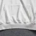 Balenciaga Tape Logo Vintage Washed Distressed Hoodie Gray,White,Black #A68206