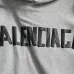 Balenciaga Tape Logo Vintage Washed Distressed Hoodie Gray,White,Black #A68206