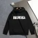 Balenciaga Tape Logo Vintage Washed Distressed Hoodie White,Gray,Black #A68210