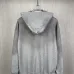 Balenciaga Vintage Faded Hoodie Front Distressed Logo Print Grey Black #A68798