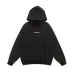 Balenciaga Washed Distressed Logo Pullover Hoodie Sweatshirt, Black #A67839