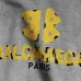 Balenciaga Yellow BB Logo Vintage Washed Distressed Hoodie Multi‑Tone #A68207
