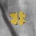 Balenciaga Yellow BB Logo Vintage Washed Distressed Hoodie Multi‑Tone #A68207