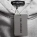 Balenciaga Yellow BB Logo Vintage Washed Distressed Hoodie Multi‑Tone #A68207