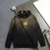 Balenciaga Yellow BB Logo Vintage Washed Distressed Hoodie Multi‑Tone #A68207