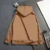 Burberry Equestrian Knight Embroidered Hoodie, Classic Check Stripe Sweatshirt #A69183