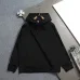 Burberry Equestrian Knight Embroidered Hoodie, Classic Check Stripe Sweatshirt #A69183