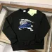 Burberry Equestrian Knight Graphic Crewneck Sweatshirt, Black & White #A69388
