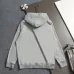 Burberry Equestrian Knight Print Cotton Hoodie White,Gray,Black #A68216
