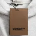 Burberry Equestrian Knight Print Cotton Hoodie White,Gray,Black #A68216